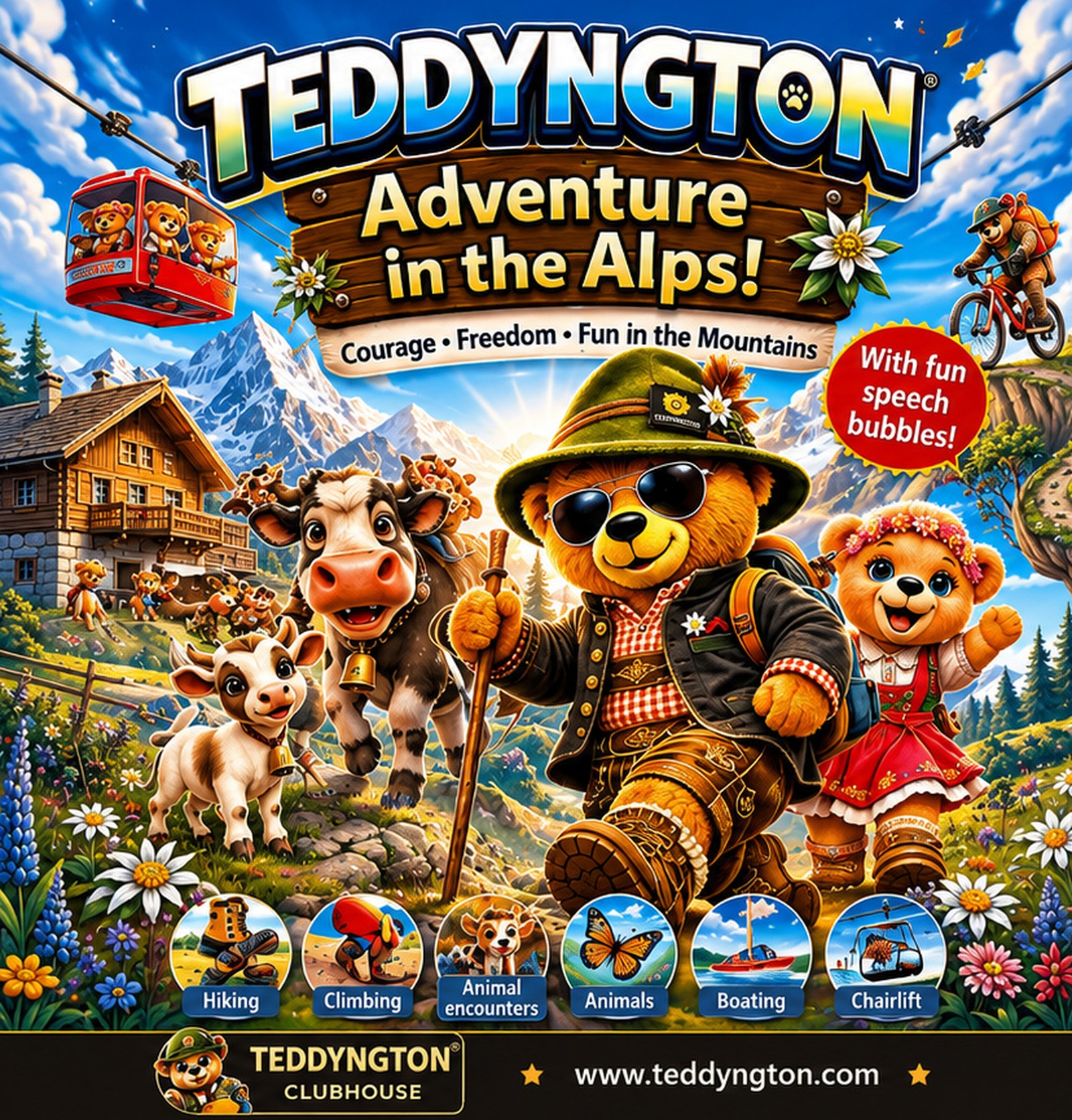 Adventure in the Alps – English