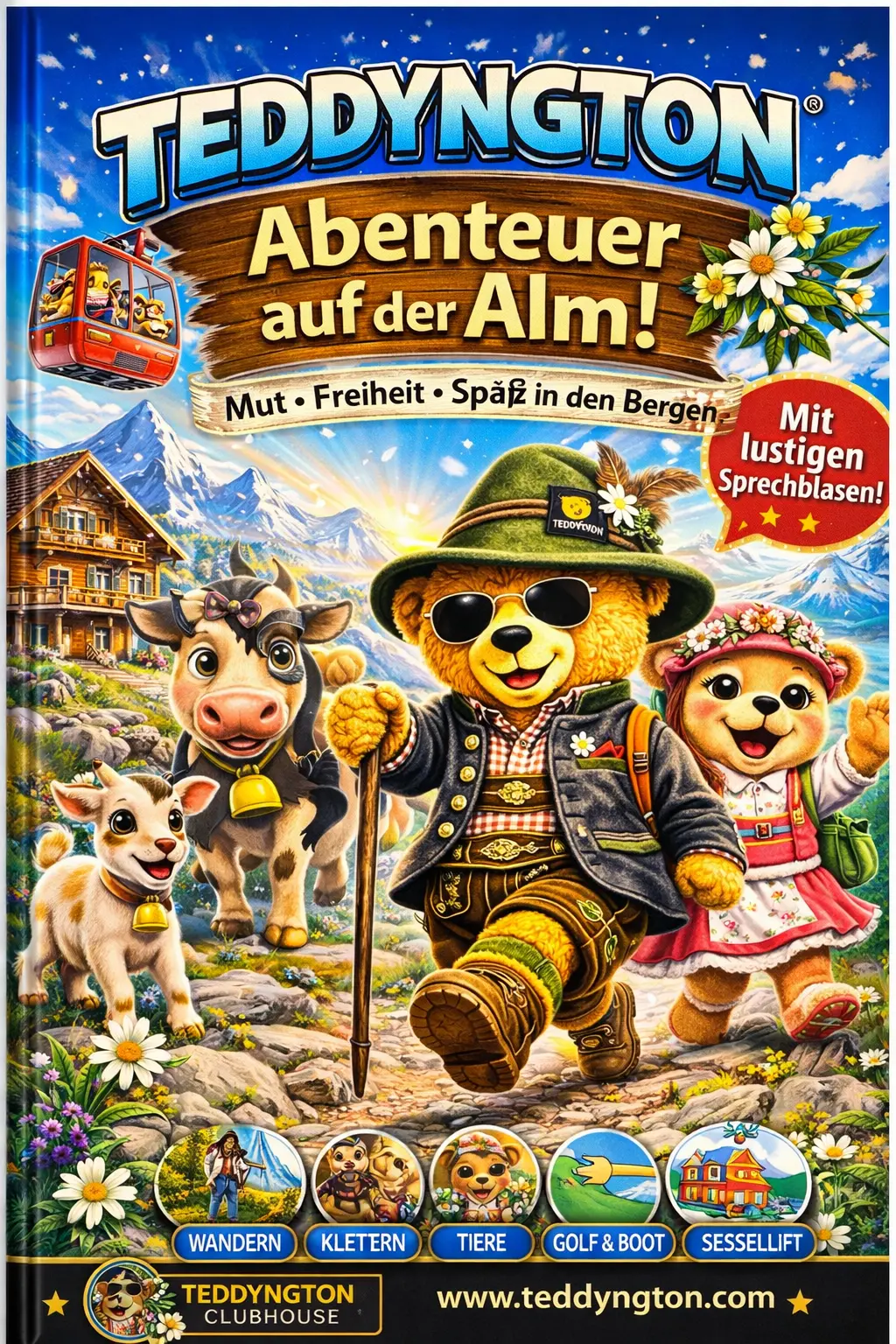 Cover: Teddyngton: Abenteuer auf der Alm