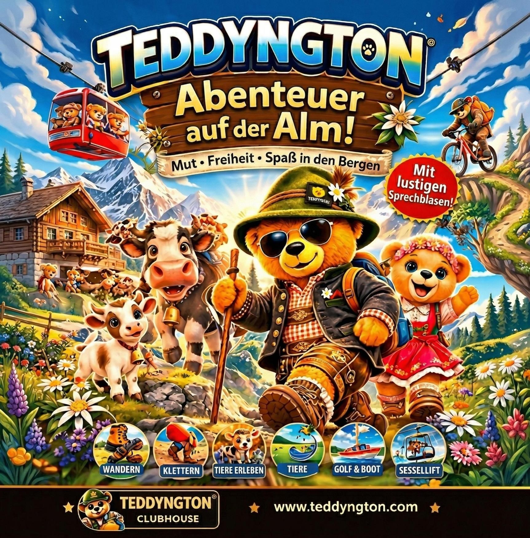 Teddyngton: Abenteuer auf der Alm – Deutsch